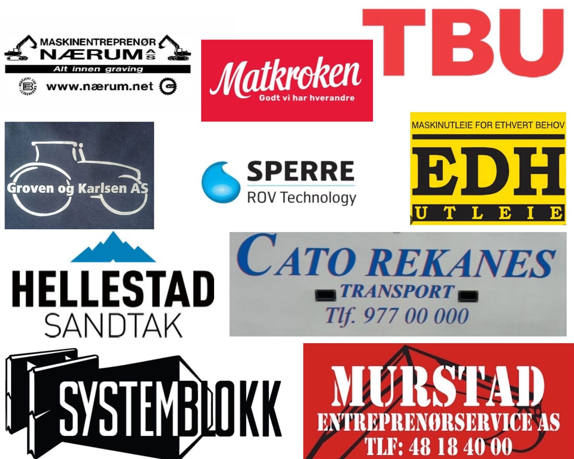 Våre samarbeidspartnere!